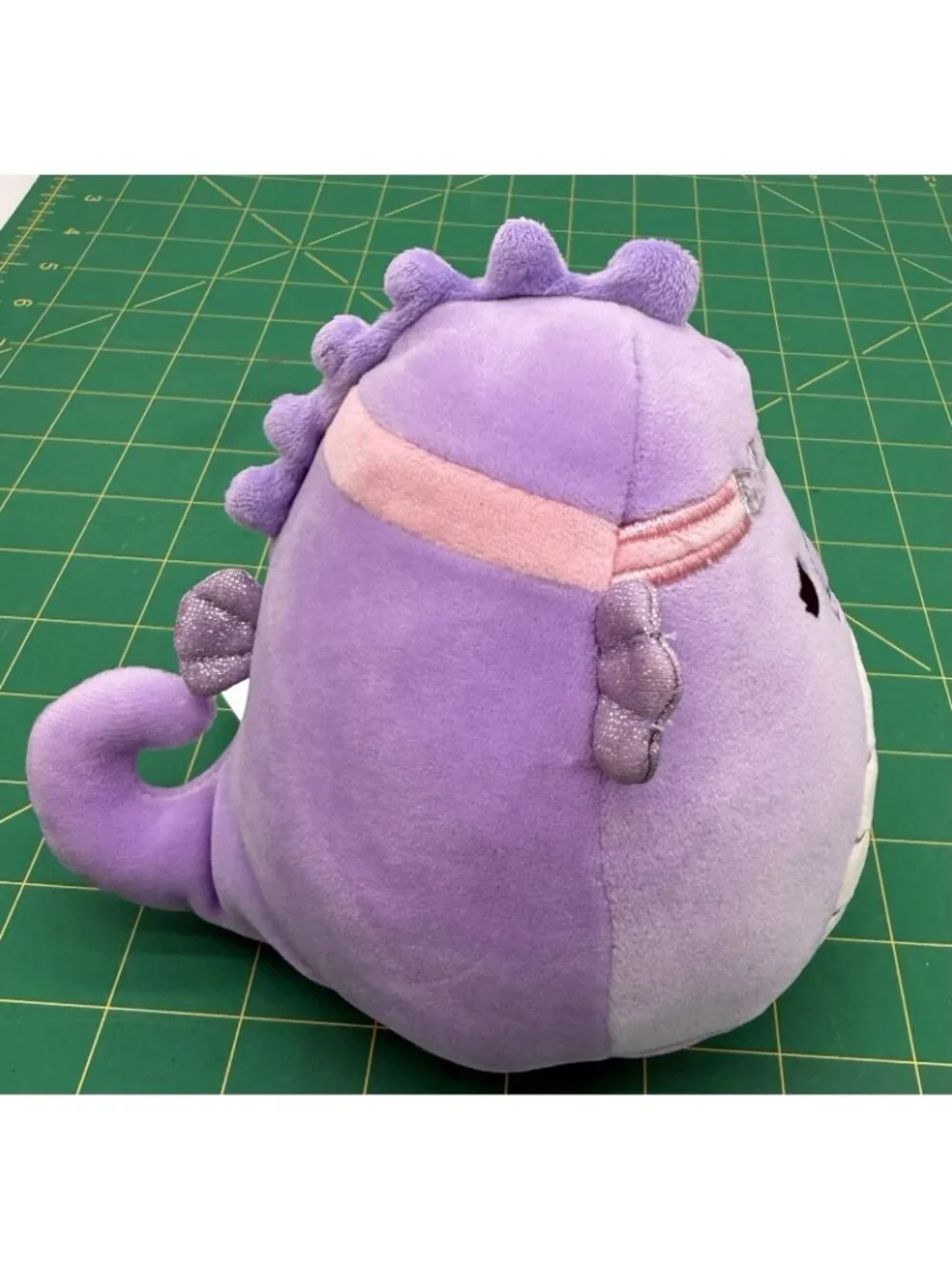 2023 Squishmallow Eartha Seahorse Lavender Squishdate NWT 5”